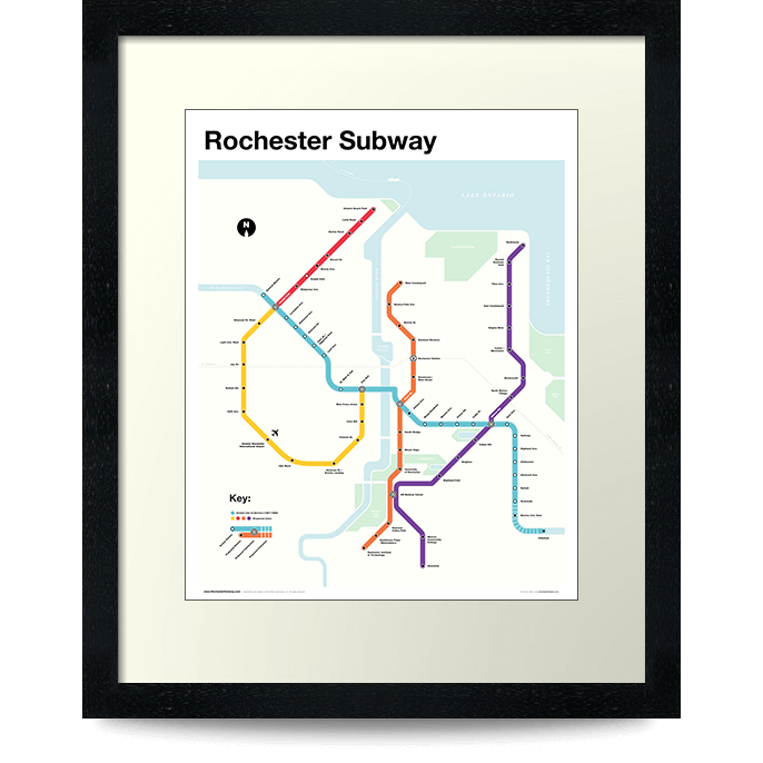 Rochester Subway Map