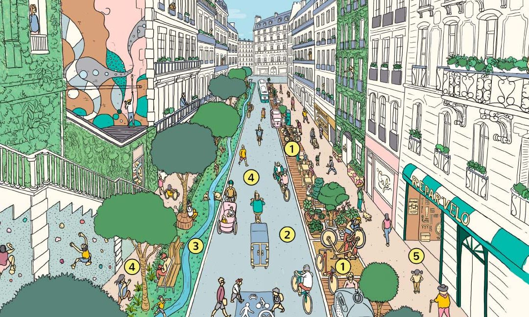 Paris Mayor Plans to Create a 15-Minute City